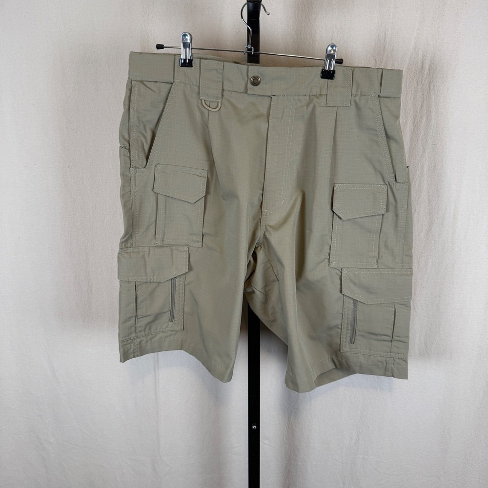 Blackhawk‎ Mens Lightweight Tactical Shorts Khaki Tan Ripstop Cargo Size 40